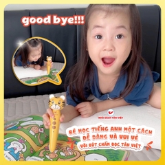 Bút chấm đọc - Học tiếng Anh Tân Việt (Trọn bộ 1 Bút + 12 cuốn sách)