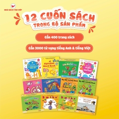 Bút chấm đọc - Học tiếng Anh Tân Việt (Trọn bộ 1 Bút + 12 cuốn sách)