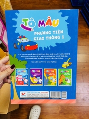 Tô Màu Phương Tiện Giao Thông 1 - Tái Bản 2026