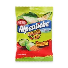 Kẹo Alpenliebe Gói 87g -Hương Xoài Muối Ớt - 塩辛マンゴー味の飴