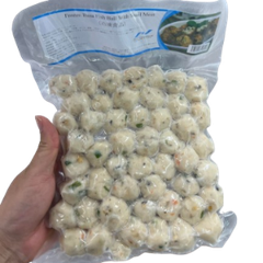 Chả Ốc Basa Viên Đông Lạnh 500g - ジャンボタニシ.バサ ミックスボール
