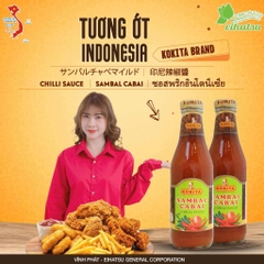 Tương Ớt INDONESIA - Sambal Cabai KOKITA/サン - 400g