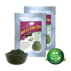 Bột Lá Cẩm Tím - 紫色作り葉っぱの粉