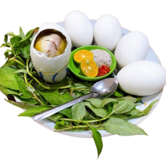 Trứng Gà Lộn Kèm Rau Răm 10 Quả - バルートの鶏卵