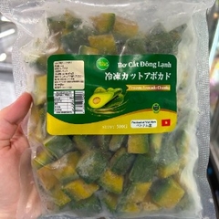 Bơ Việt Nam Cắt Miếng Đông Lạnh 500g