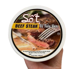 Sốt Beef Steak- Vị Tiêu Đen