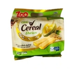 Bánh Ngũ Cốc Nhân Kem Sầu Riêng Cereal 230g - ドリアン味穀物ロール