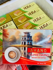 Cà Phê Trứng AHANO - たまご味インスタントコーヒー Hộp 10 gói x20g