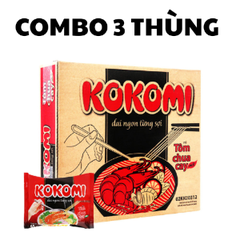 Combo 3 Thùng -Mỳ Kokomi 1890¥/Thùng