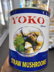 Nấm Rơm Đóng Hộp 800g フクロタケ ハーフカット缶詰め