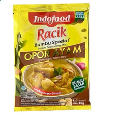 Gia Vị Gà Sốt Nước Cốt Dừa OPOR AYAM - INDOFOOD RACIK/ チキンのココナッ- 45g