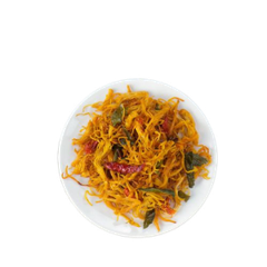 Khô Gà Lá Chanh túi 250g - レモンリーフ味千切りドライ鶏