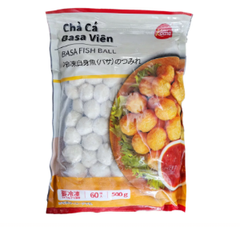 Chả Cá Basa Viên - Chưa Chiên - バサボール