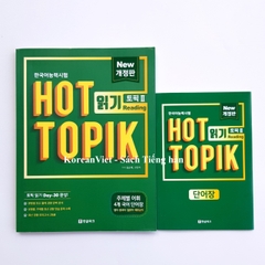 TOPIK II_ Bộ luyện đề thi đọc Hot Topik Reading 2019
