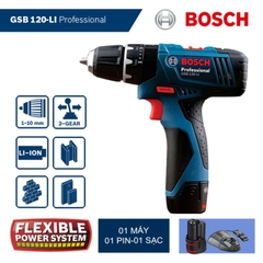 Máy khoan động lực pin Bosch GSB 120-LI