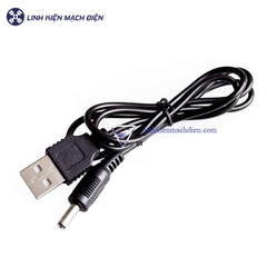 Dây USB sang DC 3.5mm dài 50cm