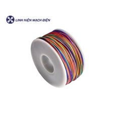 Cuộn dây điện bằng đồng mạ thiếc 8 lõi cách điện nhiều màu P/N B-30-1000 280M