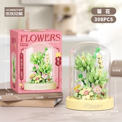 Đồ Chơi Lắp Ghép Lego Hoa Cúc Xanh - Full Box - Sku : LG-W1005-01 ( VAT 001-06-11 ) - K108-T1-S1