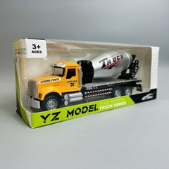 Mô Hình xe trộn bê tông tỉ lệ 1:24 Hợp kim có thể mở cửa - bánh sau chạy cót - Dài 25cm - rộng 7cm - cao 10cm - nặng : 500gram - FULL BOX : box màu SKU : oto270