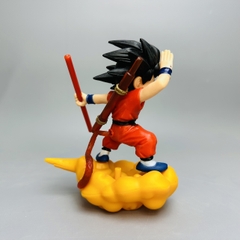 Mô Hình DragonBall  Goku kid cưỡi mây cao 13cm , figure DragonBall , No box