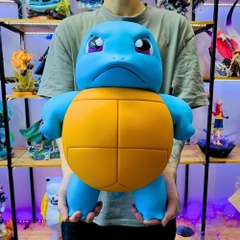 Hàng Loại 1 - Mô Hình đồ chơi -  Rùa nước Squirtle siêu to khổng lồ - cao 43cm rộng 16cm nặng 1.8kg - Pokemon - Bộ Pokemon - Có Vỏ Hộp màu N1-K37-T4-S4