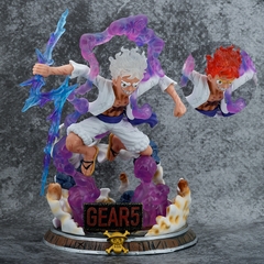 Hàng loại 1 - Siêu Phẩm Mô Hình Luffy Gear 5 chiến đấu - Cao 36cm - Nặng 2,5kg - One Piece - Có Box màu - N3-T5
