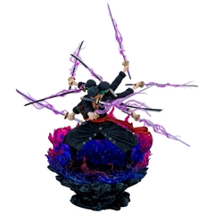 Mô Hình OnePiece Zoro Asura 3 đầu 6 tay siêu ngầu - Cao 39cm - Figure OnePiece - Hộp màu - N1-K37-T3-S1
