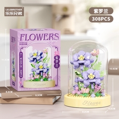 Bộ Đồ Chơi Lắp Ghép Hoa Tím 308pcs. SKU: LG-W1005-06 ( VAT 001-06-11 ) - K108-T1-S6