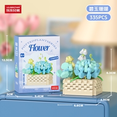 Bộ đồ chơi lắp ghép chậu hoa 335pcs. SKU: LG-W1605-06 ( VAT 001-06-11 ) K125-T2-S6