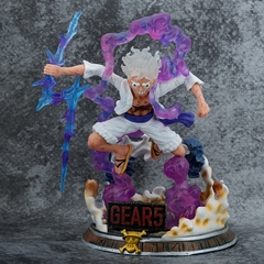 Hàng loại 1 - Siêu Phẩm Mô Hình Luffy Gear 5 chiến đấu - Cao 36cm - Nặng 2,5kg - One Piece - Có Box màu - N3-T5
