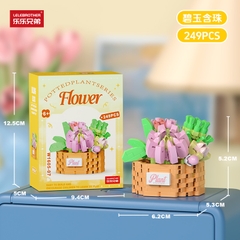 Bộ đồ chơi lắp ghép chậu hoa 249pcs. SKU: LG-W1605-07 ( VAT 001-06-11 ) K125-T2-S7