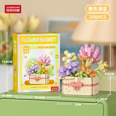 Bộ đồ chơi lắp ghép chậu hoa 298pcs. SKU: LG-W1801-09 ( VAT 001-06-11 ) - K117-T2-S9