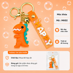 Móc khóa khủng long - SKU : mk02 -(VAT: MK001-5)