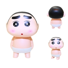 Mô Hình Shin đi tắm ( Có Thể Đựng Tiền ) -  Cao 18.5cm -  nặng : 126gram - SKU : sh850b - ( Vat :  E729-75 ) - T4