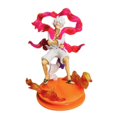 luffy nika Mô hình OnePieceLuffy Gear 5 Nika trắng bản bay khoanh tay có base đẹp cao 24cm - OnePiece  - Bọc Túi OPP - No Box - N4-K5