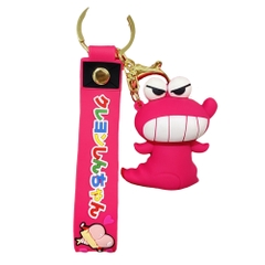 Móc Khóa khủng long hồng - Dây móc dài : 9cm - Mô Hình Cao : 7.6cm - Nặng : 50gram - No Box : bọc túi OPP - N3-K62-T3- S1