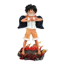Mô Hình OnePiece luffy thiên thần có cánh - cao 17cm - nặng 243gram - Figure One Piece - Hộp Màu - (VAT 002-01-80) - K17-T3-S2