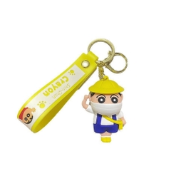 móc khóa shin học sinh - dây dài 11cm mô hình cao 6cm - nặng : 50gram - no box N3-T3