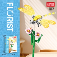 Bộ lắp ghép Hoa & côn trùng 114pcs. SKU: LG-9127-2 ( VAT 001-06-11 ) - K129-T1-S2