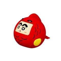 Móc Khoá mô hình shin đổi mặt cosplay cá đỏ - cao : 6.3cm - rộng : 6.1cm - figure shin - No Box