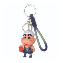 Móc khóa trang trí - shin bóng rổ - Dây móc dài : 6.2cm - Mô Hình Cao : 6.7cm - Nặng : 50gram - No Box - SKU: moc116 - (Vat: 88223-7) - K79-T6-S2