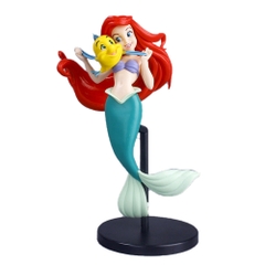 Mô Hình Nàng Tiên Cá Ôm Cá - Cao : 22cm Nặng 175gr - Hộp Màu - K19-T1-S1