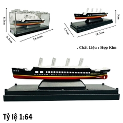 Mô Hình Tàu thuyền tỉ lệ 1:64 chất liệu bằng hợp kim mã SKU : oto-YM905236 - ( VAT : 003-05-20 ) T1-K1-t3-s9,10,11,12