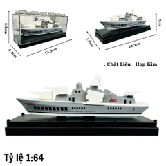 Mô Hình Tàu Hải Quân tỉ lệ 1:64 chất liệu hợp kim - SKU : oto-YM905238 ( VAT : 003-05-20 ) T1.  K1-T3-S1,2,3,4