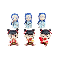 Combo 6 mô hình natra chibi - Cao : 7cm - Nặng : 290gram - Figure Natra - Bọc Túi - No Box - ( VAT : MH004 )- K25-T3-S2