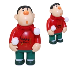 Hàng Rỗng Nhẹ - Mô Hình chaien áo đỏ giáng sinh dáng đứng - Cao : 23cm - Nặng 300gram - No Box - (VAT : G873-84)