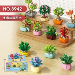 (Giá 1 Hộp - Set 12 Hộp - Đặt Số Lượng 12) -  Bộ  Lắp ghép Hoa. SKU: LG-8942 - (VAT 001-06-11) - K102-T1-S1-2