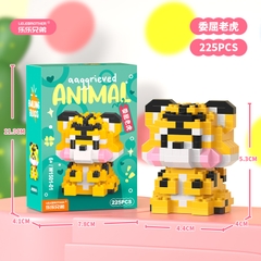 Combo 3 bộ lắp ghép động vật 225pcs. SKU: LG-W1501-01 ( VAT 001-C3-11 ) - K118-T2-S1