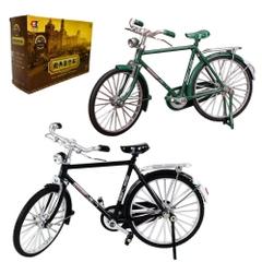 Mô Hình Xe đạp không giỏ 1:10 Hợp kim - Phụ kiện : bơm - Dài 17.5cm - rộng 6cm - cao 11cm - nặng ~ 500gram - FULL BOX : box màu SKU : XYB2027 - (VAT: 003-04-40)