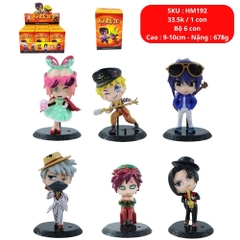 ( Giá 1 con - Bộ 6 con - Đặt Số Lượng 6 ) - Bộ 6 nhân vật Naruto - SKU : hm192 - (VAT : G873-84)